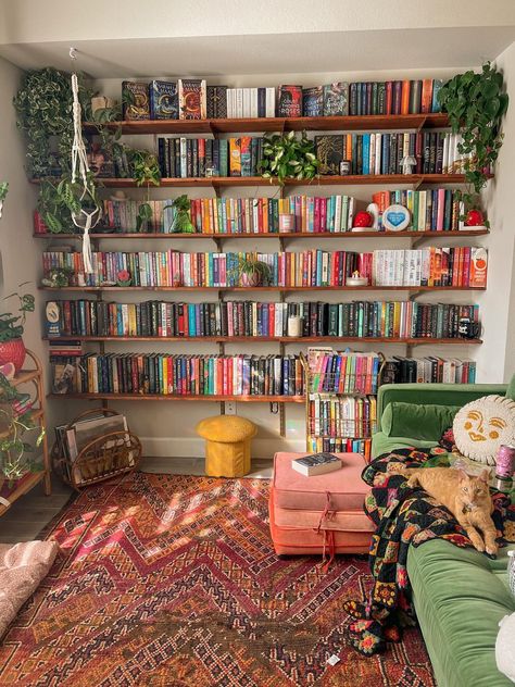 Mini House Library, Lots Of Books, Library Room, Home Library Design, Dream House Interior, Home Library, Dream Rooms, Dream House Decor, My New Room