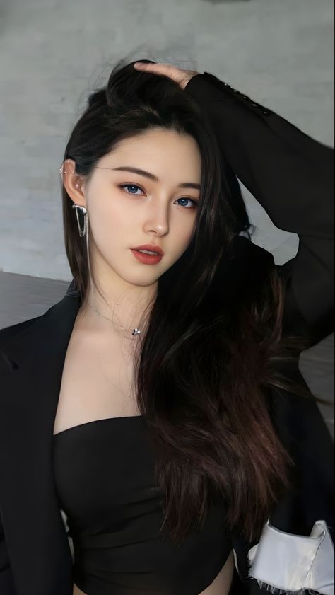 Prettiest girls Medium Length Hair Cuts, Pretty Selfies, Korean Beauty, Ulzzang Girl, Pretty Face, Korean Girl, بلاك بينك, Beautiful Hair, Asian Beauty