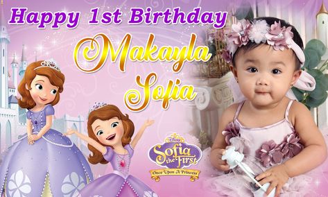 Sofia The First Tarpaulin Layout, Tarpaulin Layout, Birthday Tarpaulin, Birthday Tarpaulin Design, Tarpaulin Design, Sofia The First Birthday Party, Thumbnails Youtube Background, Youtube Background, Sofia The First