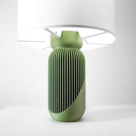 The Yao Lamp Modern and Unique Home Decor for Desk and Table. Color options available. Design licensed by Terra De Verdant on Thangs. Lamp 3d, 3d Lamp, Lighting Design Interior, 3d Printing Technology, Impression 3d, Modern Lamp, Small Light, Unique Home Decor, 3d Print