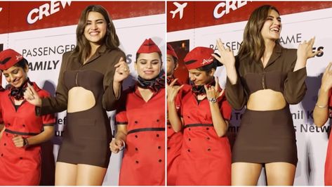 WATCH: Crew star Kriti Sanon grooves to Naina with air hostesses during promotions; ‘When Reel meets Real’ Kriti Sanon Status, Kriti Sanon Crew, Kriti Sanon In Shehzada, Kriti Sanon Mimi, Donald Judd, Allen White, Gemini And Leo, Kriti Sanon, Jeremy Allen White