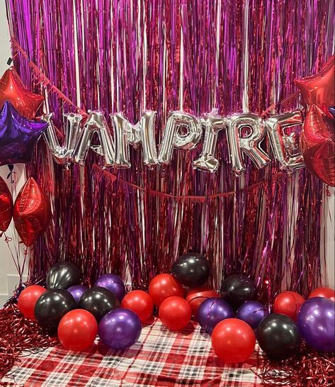 Vampire Aesthetic Olivia Rodrigo, Olivia Rodrigo Birthday Party Ideas Guts, Vampire Olivia Rodrigo Aesthetic, Vampire Party, Olivia Rodriguez, Seventeenth Birthday, Vampire Aesthetic, Olivia + Core + Aesthetic, Album Aesthetic