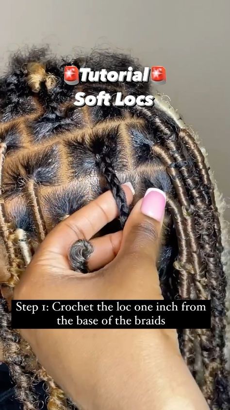 Soft Locs Faux Locs, Soft Loc Parting Patterns, Soft Locs How To, Installing Soft Locs, What Hair To Use For Soft Locs, What Type Of Hair Do You Need For Soft Locs, Medium Parts For Soft Locs, Easy Soft Locs Tutorial, Soft Loc Install