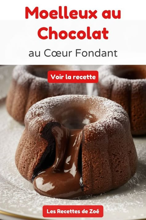 Préparez un dessert rapide et irrésistible avec ma recette facile des moelleux au chocolat cœur fondant. En quelques étapes simples, vous obtiendrez des petits gâteaux au chocolat au cœur fondant, parfaits pour combler une envie de sucré. Idéal pour toutes les occasions, ce dessert fera le bonheur des petits et des grands. Cliquez pour voir la recette complète ! #dessert #dessertfacile #dessertrapide #chocolat #moelleuxauchocolat #fondantauchocolat Macaron Recipe, Macarons, Fondant, Biscuits