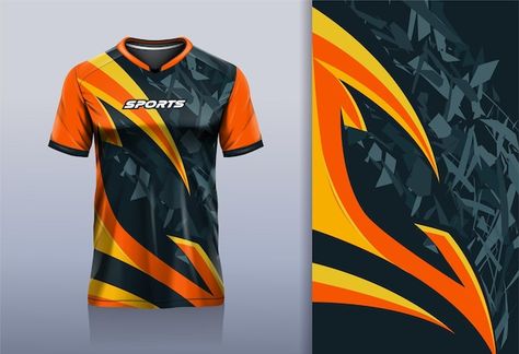 Sport Jersey Design, Sports Apparel Design, Orange Yellow Color, Sublimation Jersey, Cricket Jersey, Sports Uniform, Basketball T Shirt Designs, Sports Tshirt Designs, Sport Shirt Design