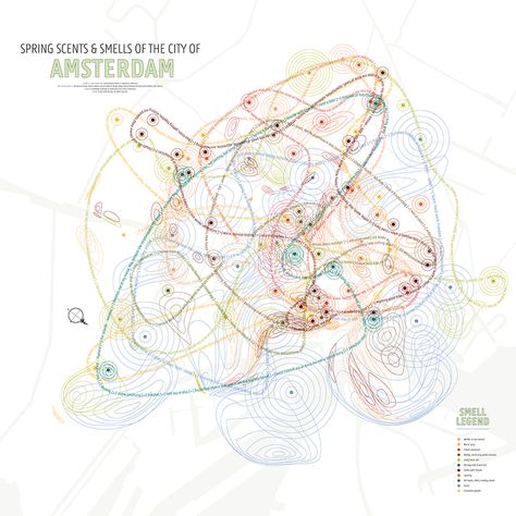 Architecture You Can Smell? A Brief History of Multisensory Design Cognitive Mapping, Architecture Sheets, Fluid Architecture, Rgb Design, Sound Map, Architecture Mapping, Cooper Hewitt, Sense Of Sight, Sensory Rooms