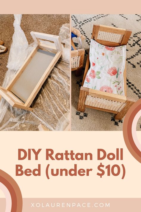 How To Make A Doll Bed, Doll Beds Diy Wood, Diy Baby Doll Bed, Diy Doll Bunk Bed, Diy Doll Bed, Doll Bed Diy, Doll Bunk Beds, Baby Doll Bed, Twin Dolls