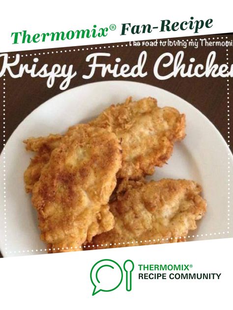 Thermomix Chicken Recipes, Thermomix Recipe Community, Fried Chicken Coating, Thermomix Recipes Dinner, Bellini Recipe, Kfc Chicken, Crispy Fried Chicken, Recipe Community, Delicious Burgers