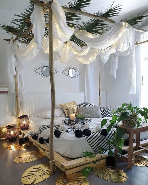 Boho kids room