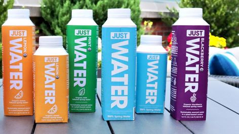 The shady truth about carton water Canned Water, Bottle Design Water, Boxed Water, Boxed Water Is Better, Branded Water Bottle, Snack Brands, Water Branding, Dairy Free Yogurt, Water Aesthetic