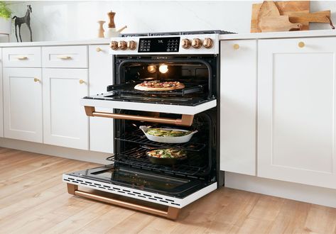 7 Best Ranges of 2020 - Top Stoves Reviewed Double Oven Electric Range, Cafe Appliances, Gas Range Double Oven, Double Oven Range, Electric Double Oven, Slide In Range, Induction Range, Dual Fuel Ranges, Gas Oven