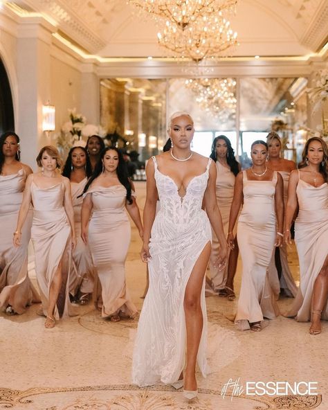 Devon Franklin, Letoya Luckett, Bridesmaids Makeup, Bun B, Party Dress Codes, Bridal Reception Dress, Tina Knowles, Love And Family, Power Of God