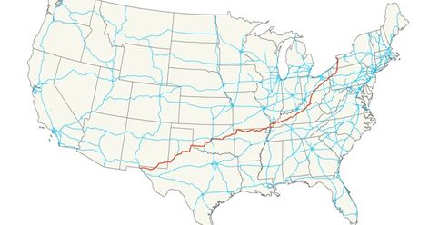 Drive Across America, Interstate Highway, Cross Country Trip, Cross Country Road Trip, Road Trip Routes, Continental Divide, Us Road Trip, Toledo Ohio, Travel Route