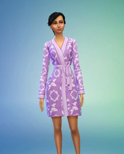 Versace Bathrobe, Sims 4, Lily Pulitzer Dress, Versace