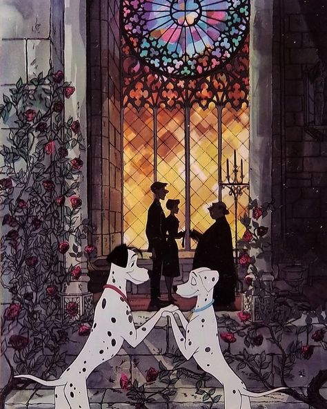 101 Dalmatians 1961, Old Disney Movies, Instagram 101, Disney Cats, Disney 101 Dalmatians, Disney Background, Disney Collage, Old Disney, Pinturas Disney