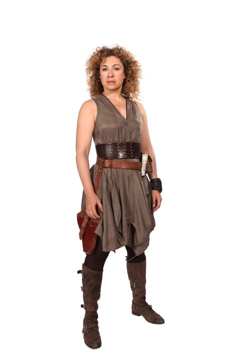 Doctor Who - River Song River Song Outfit, River Song Costume, River Song Cosplay, River Songs, Tardis Dress, Doctor Who Outfits, Doctor Who Costumes, Doctor Who Cosplay, Doctor Who Companions