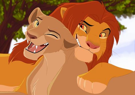 Simba X Nala, Lion King Simba And Nala, Nala Lion King, King Fanart, King Pictures, King Drawing, Disney Romance, Kubo And The Two Strings, Simba Lion