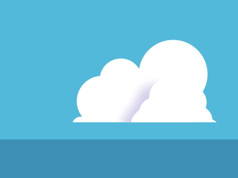 A stylised time-lapse of a cloud.  Working on visual style for my next personal project. I'm liking how it looks so far :D Clouds Gif, Cloud Gif, Cloud Animation, Sky Animation, Cloud Timelapse, Cloud Graphic, In Motion, Cv Inspiration, Vector Animation