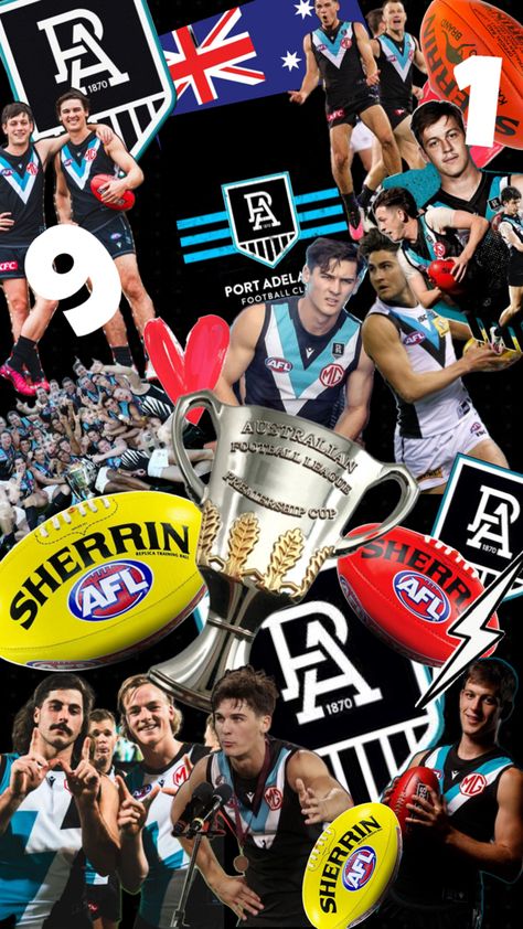 port adelaide footy club 😍😍😍 Port Adelaide, Football League, Love This, Football, American Football