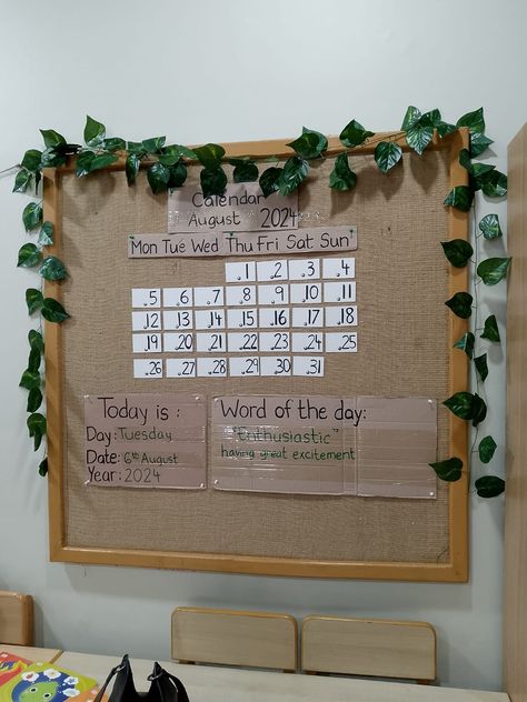 Word Of The Day, Bulletin Board, Classroom Decor, 10 Things