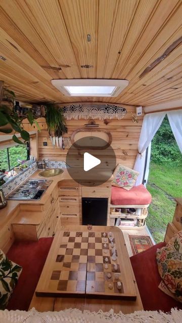 Rustic Campervan, Modular Bed, Shower And Toilet, Upcycled Wood, Van Build, Home On Wheels, Modular Building, Cabin Life, House On Wheels