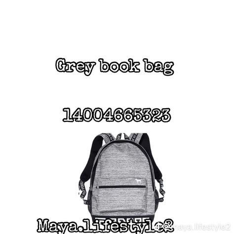 Backpack Codes For Bloxburg, Backpack Decal Codes, Bloxburg Backpack Code Decal, Bloxburg Backpack Code, Big Mansion, Decals Codes, Lululemon Bags, Bloxburg Decals Codes, Decal Codes