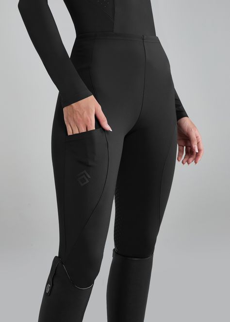 Aztec Diamond Core Riding Legging - Full seat gripping Horse Riding Leggings, Dressage Boots, Tailored Sportsman, Riding Leggings, Diamond Core, Sports Fabric, Sport Clothes, Show Jackets, Black Core