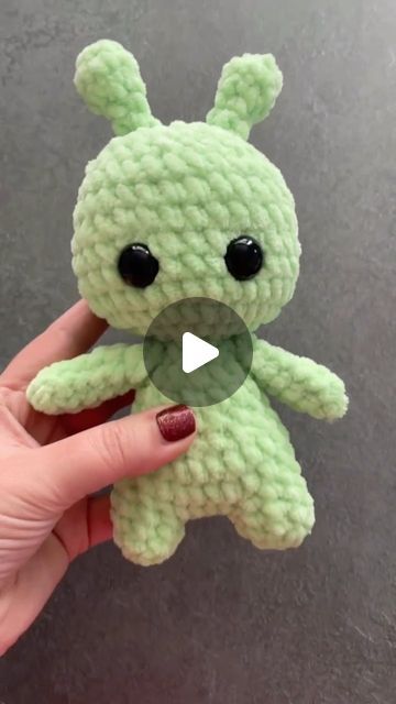 Kali Dahle-Amigurumi designer on Instagram: "Invasion of the Cute Little Green Guys

This pattern is super quick to make. 

Very low sew!

The perfect size for little hands 🙌🏼 

And you can make two (almost 3!) from one skein of @premieryarns Parfait Chunky 👌🏼

You can find the pattern on my website 🤩

Who needs to make one of these?!

#amigurumi #amigurumilove #crochetinspiration" My Website, Amigurumi, Sewing, Canning, Crochet, Green, Pattern, Instagram, Design