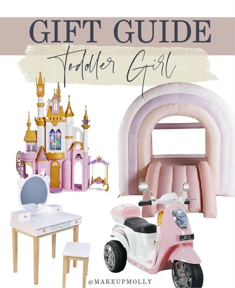 2nd Birthday Gifts Girl, Toddler Vanity Ideas, Gifts For 2 Year Girl, Toddler Vanity, Girl Vanity, Toddler Gift Ideas, Birthday Toddler Girl, Girl Gift Ideas, Toddler Girl Toys