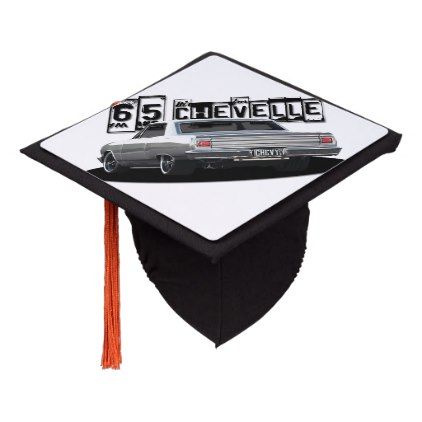 Car Graduation Cap Ideas, Mechanic Graduation Cap Ideas, Car Graduation Cap, Graduation Cap Ideas, Graduation Cap Toppers, Graduation Cap Designs, Cap Ideas, Chevy Chevelle, Cap Decorations