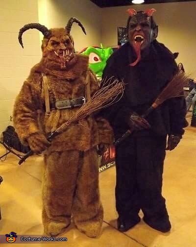 Diy Krampus, Krampus Night, Best Diy Costumes, Krampus Costume, German Folklore, Cosplay Plus Size, 2015 Halloween Costumes, Adoptable Oc, Diy Cosplay