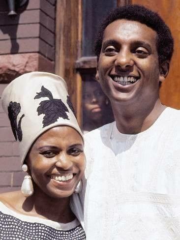 South African Singer Miriam Makeba, with New Husband Stokely Carmichael, May 1968 by G. Marshall Wilson Kwame Ture, Stokely Carmichael, Black Panthers Movement, Miriam Makeba, Ebony Magazine, Black Panther Party, Black Glamour, Vintage Black Glamour, Power To The People