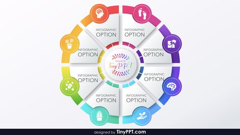 Art Powerpoint Template, Infographic Process, Smart Art Powerpoint, Art Powerpoint, Bulleted List, Circle Infographic, Ppt Design, Smart Art, Template Presentation