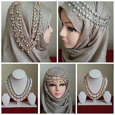 Hijab Jewelry, Black Bridal Dresses, Wedding Hijab Styles, Bridal Hijab Styles, New Hijab, Turban Hijab, Bridal Hijab, Hijab Wedding Dresses, Hijab Designs