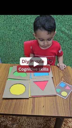 977 reactions · 691 shares | Shapes and colours puzzle

Easy to make ❤️

Material:
Cardboard 
Coloured paper
Pattern printouts (you can use shapes that your toddler can recognise)

This is a great activity to train your toddler to observe the patterns on the printouts and then recreate them. 

.
.
.
.
.
.
.
.
.
.
.
.
.
.
#toddler #toddleractivities #toddlerlife #toddlermom #montessoriactivities #montessori #play #playideas #playathome #braingames #playandlearn #braindevelopment #fun #cute #diymontessori #diyactivities #earlychildhoodeducation #preschoolactivities #indoorgames #kids #kidsactivities #memorygames | Nupur Kedar Patwardhan | BTS · Permission to Dance (Instrumental) Toddler Class, Kindergarden Activities, Early Learning Activities, Diy Puzzles, Coloured Paper, Color Puzzle, Puzzles For Toddlers, Shapes Activities, Permission To Dance