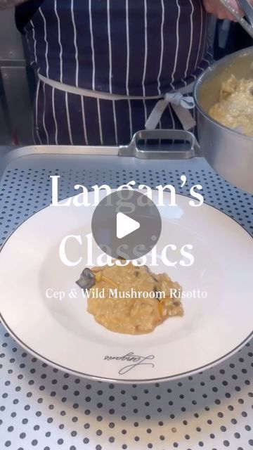 Langan's on Instagram: "Rich, luxurious, and a much-loved feature on the Langan’s menu.

If you are yet to try our Cep & Wild Mushroom Risotto, we have a feeling this video might pop it to the top of your list next time you dine with us." Wild Mushroom, Mushroom Risotto, Wild Mushrooms, Pop It, Stuffed Mushrooms, On Instagram, Instagram