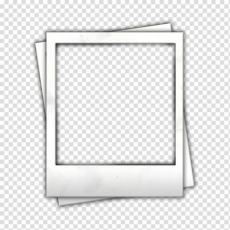 Polaroid Transparent, Polaroid Png, Camera Polaroid, Film Background, Border Templates, Camera Frame, Cute Borders, Polaroid Frame, Paper Illustration