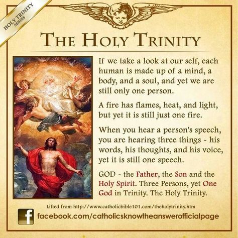 Catholic Theology, Catholic Answers, Catholic Beliefs, Daughter Of The King, Catholic Education, The Holy Trinity, King Photo, Faith Formation, The Trinity