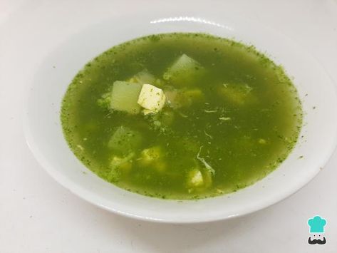 Sopa verde - Receta PERUANA Palak Paneer, Paneer, Ethnic Recipes