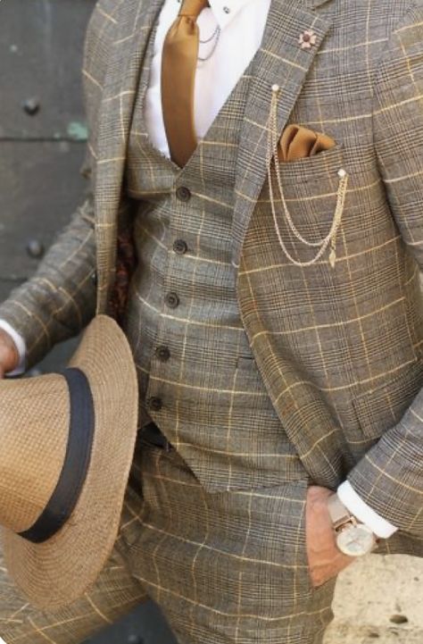 Alternative Groom Attire, Plaid Suit Men, Black Suit Vest, Plaid Wedding, Mens Suit Style, Suits Groom, Dapper Suits, Classy Suits, Wedding Suits Groom