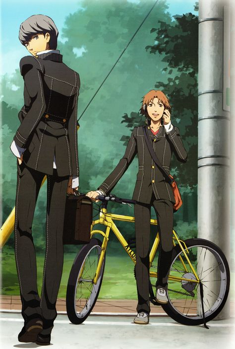 Yu And Yosuke Official Art, Yosuke Hanamura X Yu Narukami, Yu Narukami X Yosuke, Persona 4 Yosuke X Yu, Yosuke And Yu, Yosuke Persona 4, Yosuke X Yu, Yu X Yosuke, Persona 4 Yu Narukami