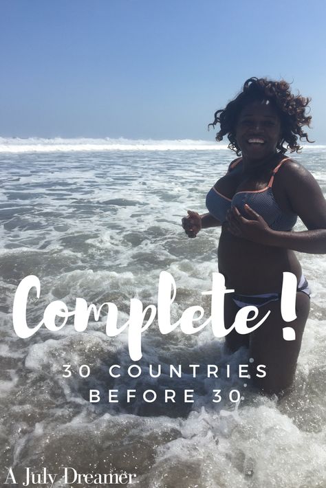 Yes!! You read it correctly, I completed the 30 countries Before 30 travel challenge I started back in 2015. At first I felt like I was setting myself up for… Travel Challenge, Challenge Me, World Traveler, Budget Travel, The Dreamers, Read More, Felt, Travel