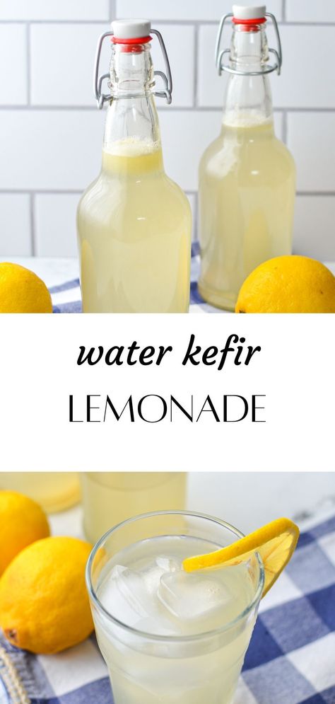 Water Kefir Recipes, Kefir Flavors, Kefir Water, Fermented Beverages, Kefir Drink, Fermenting Foods, Water Kefir Grains, Lacto Fermented, Kefir Recipes