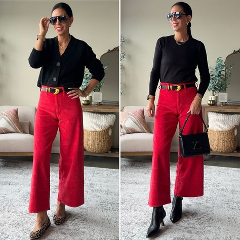 My absolute favorite wide leg ankle red cords from Target. Super soft. Size up one size. Wearing a 4 Tops are a small

#LTKSaleAlert#LTKFindsUnder50#LTKU
https://liketk.it/4UePW Red Cords Outfit, Red Wide Leg Cropped Pants Outfit, Red Courdory Pants Outfits, Red Corduroy Pants Outfit, Wide Leg Cropped Pants Outfit, Cropped Pants Outfit, Red Pants Outfit, Corduroy Pants Outfit, Winter Pants Outfit