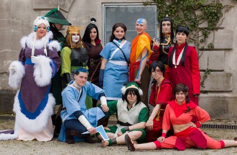 Avatar - Laurin Tai Le - Nina Katara - Link Cosplay Azula - Erza Cosplay Zuko - JJoker Cosplay Mai - Kuzippu-Cosplay Princess Yue - Nuwanda Cosplay Suki - Red-Kitsu Cosplay Dai Lee - Antiheld Cosplay June - DieSchwester Cosplay Photo taken by Ironking Otaku Photos / Videos Dai Lee Avatar, Erza Cosplay, Princess Yue, Avatar Cosplay, Link Cosplay, Comic Con Costumes, Princess Inspired Outfits, Halloween Coustumes, Princess Inspired