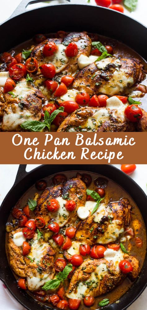 One Pan Balsamic Chicken Recipe: A Flavorful Delight Introduction When it comes to a quick and satisfying dinner, nothing beats a one-pan meal. And if you’re looking to elevate your weeknight dinner game, this One Pan Balsamic Chicken recipe is the way to go. It’s a delightful combination of tender chicken, colorful vegetables, and a […] The post One Pan Balsamic Chicken Recipe a... One Pan Balsamic Chicken, Balsamic Chicken Recipes, Sheet Pan Dinners Recipes, Balsamic Chicken, Health Dinner, Pan Meals, Health Dinner Recipes, Recipe Chicken, Chicken Dinners