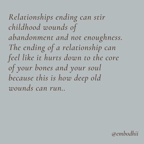 Claire | Somatic Therapist on Instagram: “When a relationship ends we can often find ourselves swept up into obsessive thinking, self criticism, and a deep pain in the body as…” Obsessive Thinking, Self Criticism, A Relationship, The Body, Self Help, On Instagram, Instagram