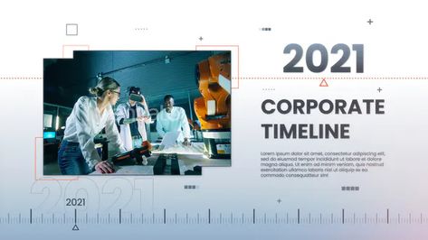 Clean Corporate Timeline by Motion_Emo | VideoHive Corporate Timeline, Timeline Design, Corporate Videos, Video Effects, Royalty Free Video, After Effects Projects, After Effects Templates, Video Template, Business Branding