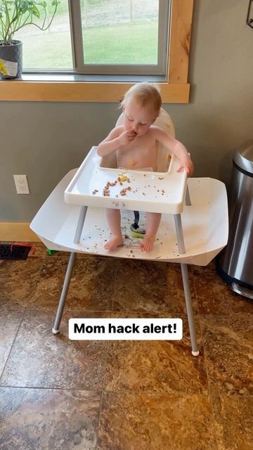 Amee McCue - mom hacks + “reel” momlife on Instagram: "So, I was getting pretty sick of vacuuming all of the time and still constantly stepping on food whenever I was near my child’s highchair. Then I got this catchy from @highchaircatchy and it’s amazing! It’s so much easier having all of the food contained in this one spot so it doesn’t get spread all over the floor. I simply wipe it up or vacuum it up after the baby finishes eating, and now the floor stays so much cleaner! . Definitely check High Chair Food Catcher Diy, Ikea High Chair, Pretty Sick, Toddler Mom, Mom Hacks, Storage Hacks, Baby Hacks, Positive Mindset, I Got This