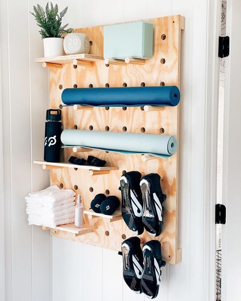 Michelle Kovash on Instagram: “After months of waiting and a disappointing delivery cancellation our @onepeloton arrived yesterday. I’ve completed two rides and my 🍑…” Florida House, Can Organizer, How To Store, Peg Board, Florida Home, Board Design, In A Box, Shoe Rack, Diy Home Decor